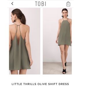 NWT tobi shift dress!